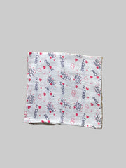 Big Muslin Towels - Dad&mom,animal,flowers (combo pack 4)