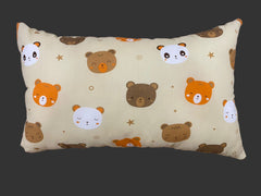 Pillow - Multicolor Bear face Pattern