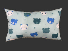 Pillow - Multicolor Bear face Pattern