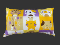 Pillow - Cat Cartoon Pattern