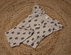 Girls shorts and top - light beige or cream color