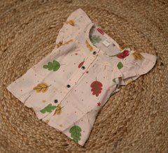 Girls shorts and top - Light pink color