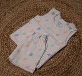 jabla set - White base print