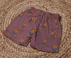 jabla set - brown base print