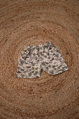 Girls shorts - Baby Bunny Print Shirt & Shorts Set brown color