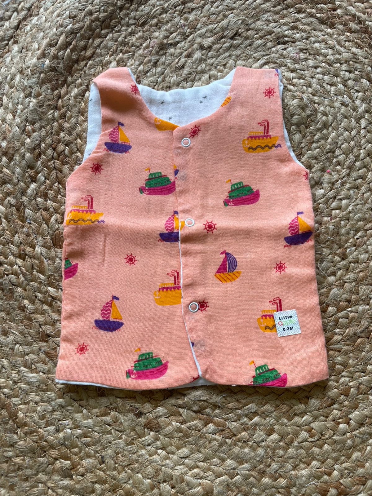 Jabla - Orange and white color ( 2 in 1 )