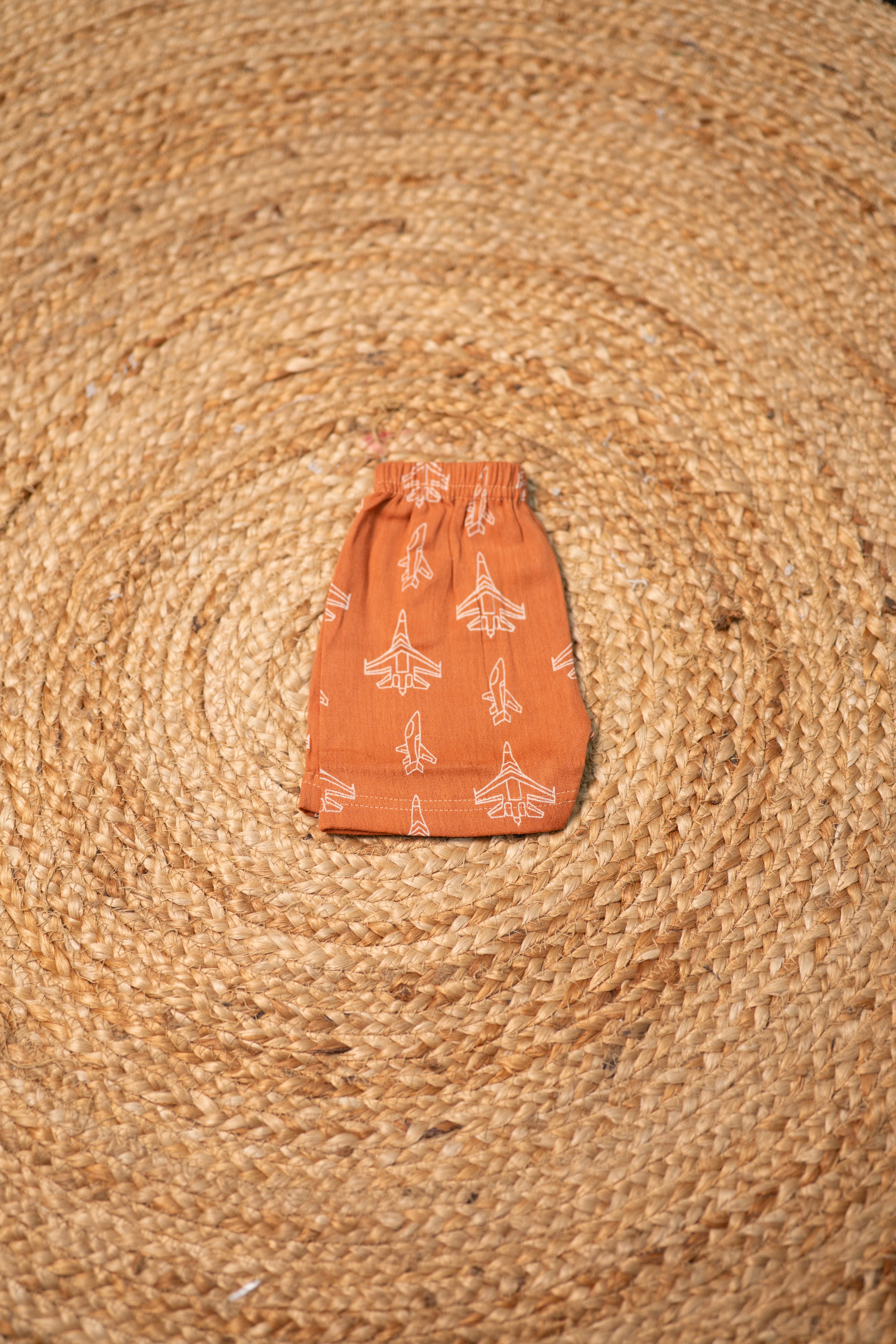 Girls shorts - Baby Bunny Print Shirt & Shorts Set N-brown color