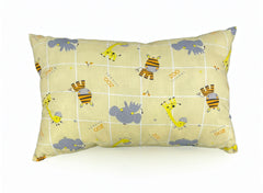 Zoo Friends Animal Pillow – Yellow
