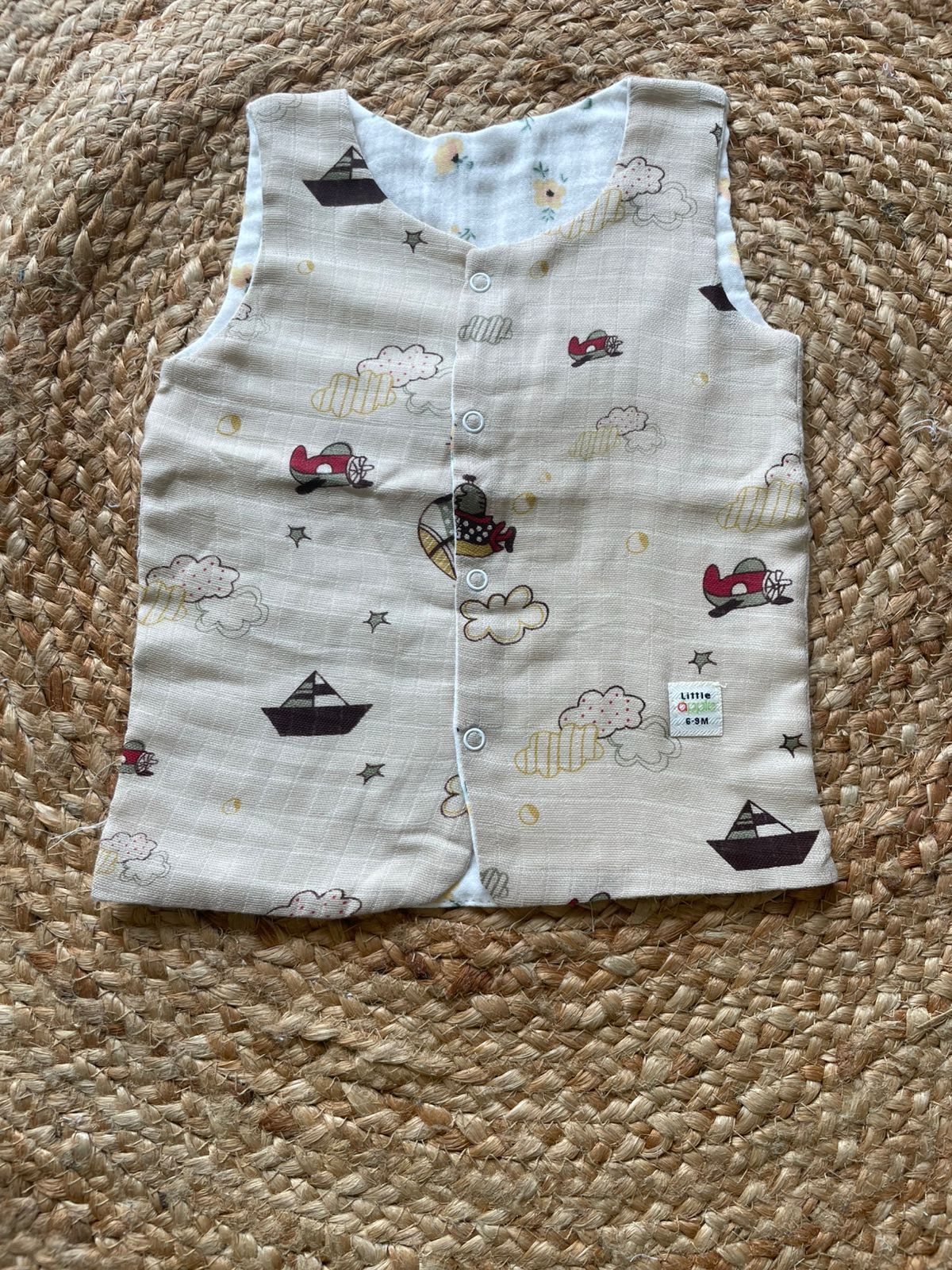 Jabla - light cream and white color ( 2 in 1 )