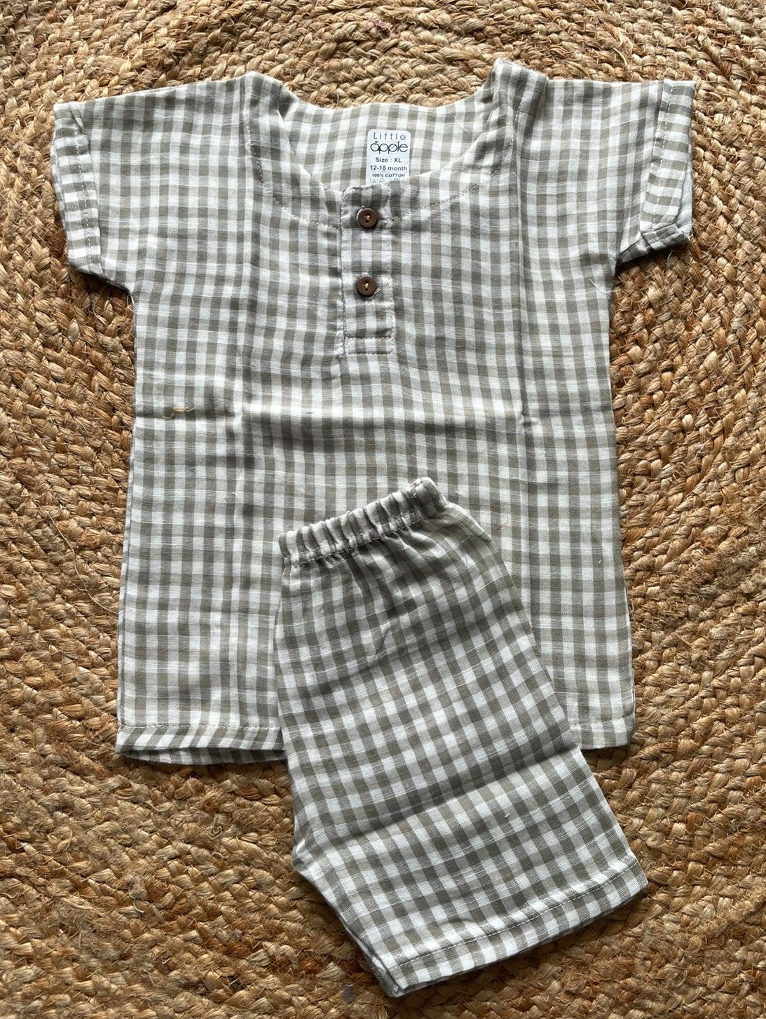 Boys Shorts  - two piece toddler outfit set