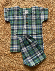 Boys Shorts  - two piece toddler outfit set