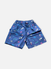 Boys Shorts - Carnival Theme Blue