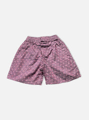 Boys Shorts - Pink Floral Dark Pink