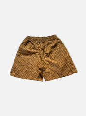 Boys Shorts - Tiny Pattern Mustard