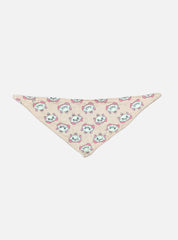 Baby Bib - Champagne Cute Cat