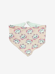 Baby Bib - Champagne Cute Cat