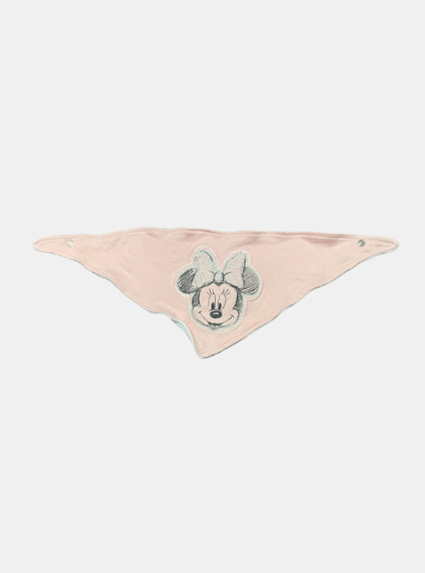 Baby Bib - Champagne Minnie