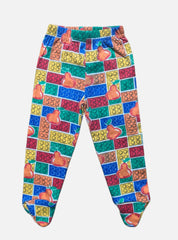 Baby Footed Pant (9 - 12 Months) - Game Toy Fruit