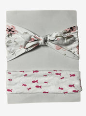 Baby Headband (Elastic) - Fish With Flower