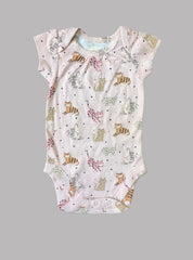 Baby Romper (3 - 6 Months) - Wild Animals