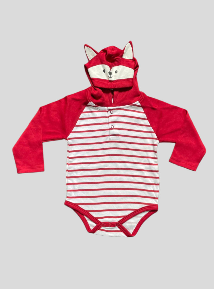 Baby Romper(6-9 Months) - Maroon