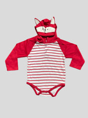 Baby Romper(6-9 Months) - Maroon