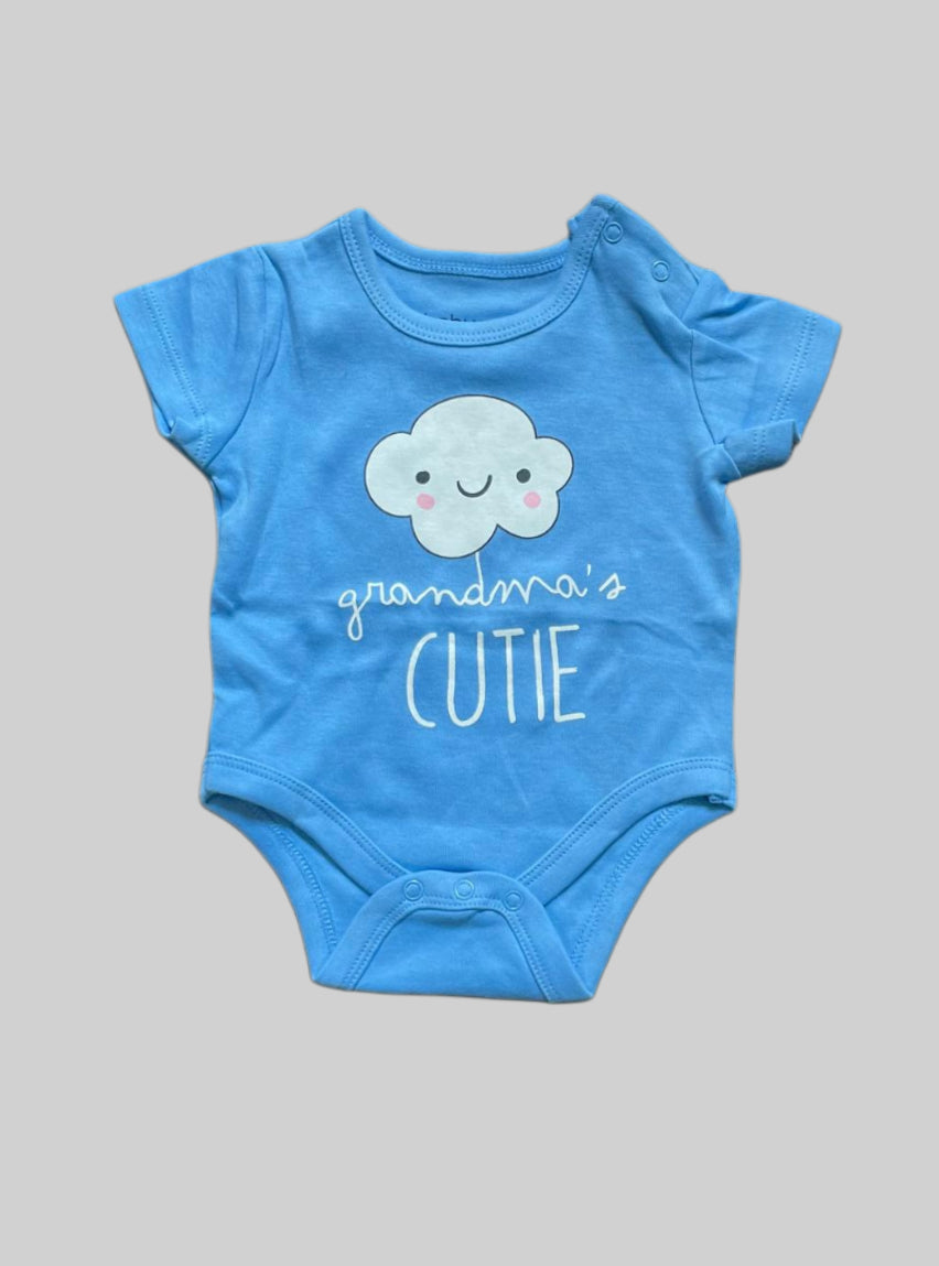 Baby Romper(New Born ) - Sky Blue
