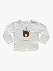 Baby T-Shirt (12 - 18 Months) - White Bear