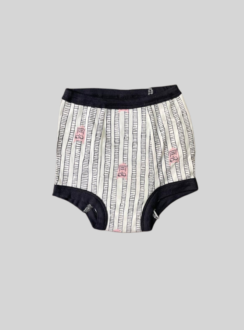 Baby Training Pants(3-4Years)- White with Block