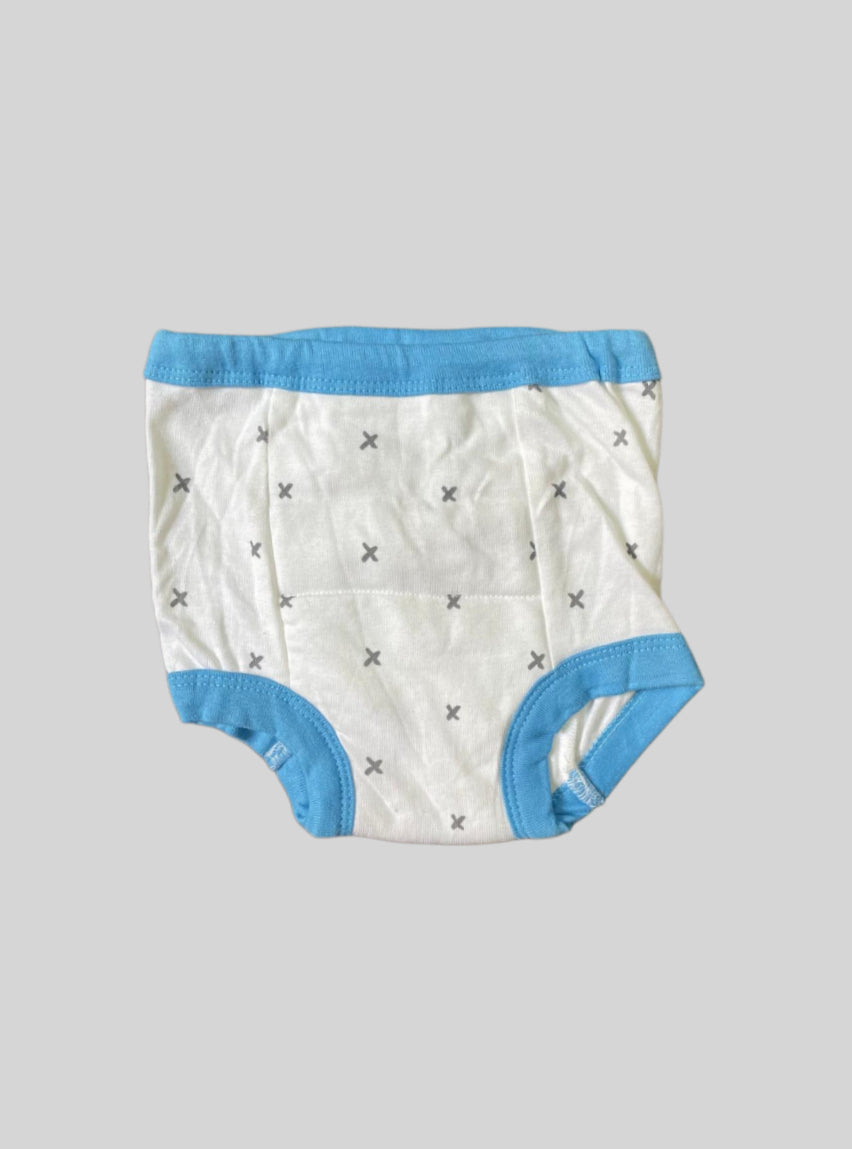 Baby Training Pants(18Months) - White with Blue