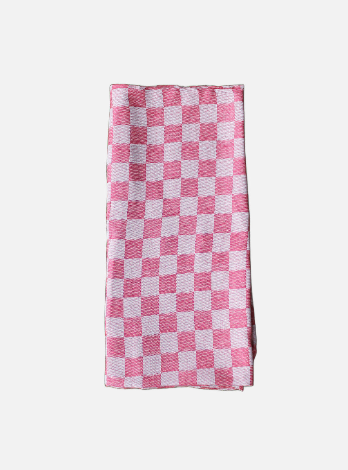 Bamboo Towel - Red Check Base