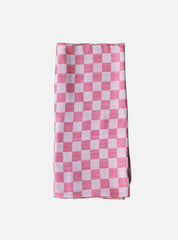 Bamboo Towel - Red Check Base