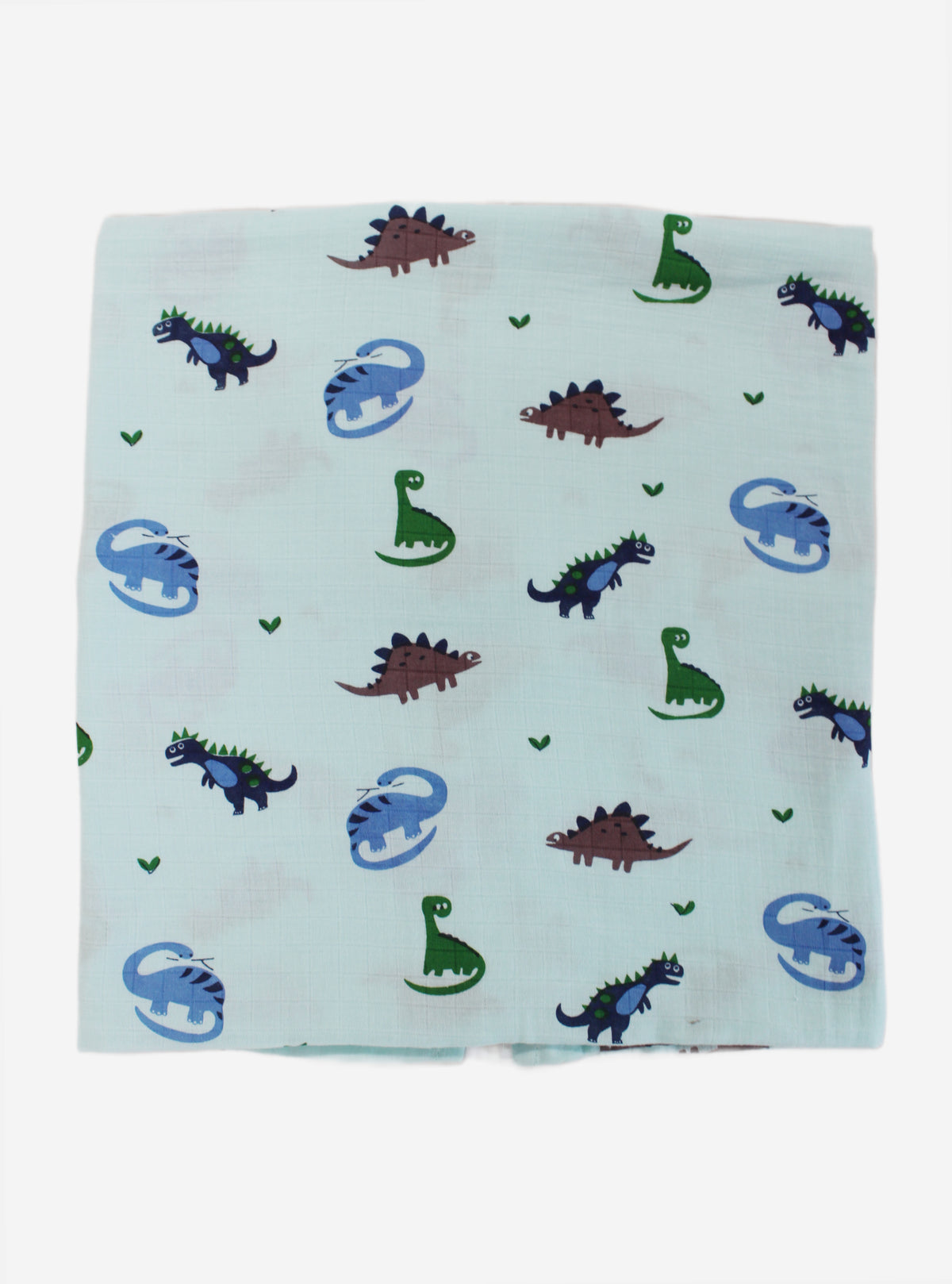 Big Muslin Towel - Blue Base Dino's