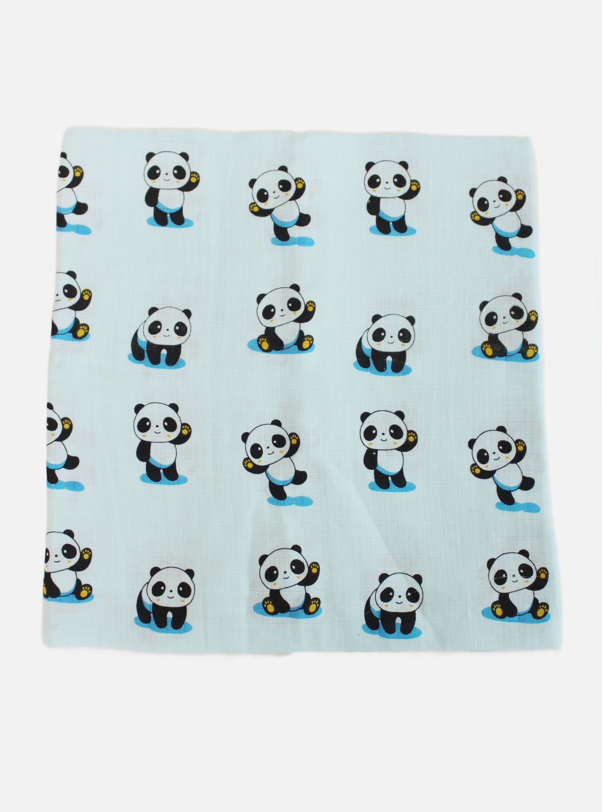 Big Muslin Towel - Blue Base Panda