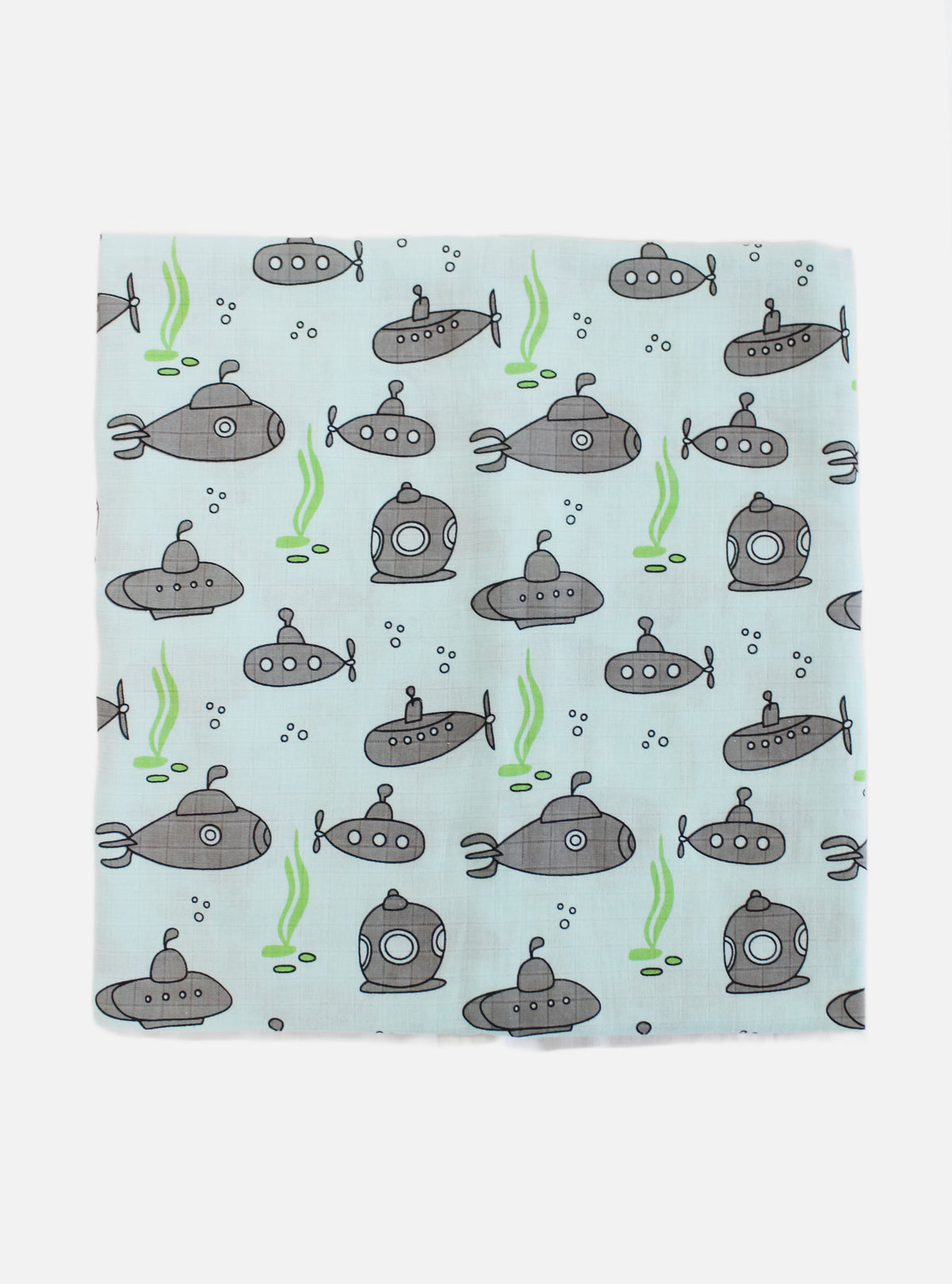 Big Muslin Towel - Blue Base Submarine