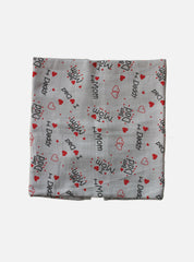 Big Muslin Towel - Gray Base Dad and Mom