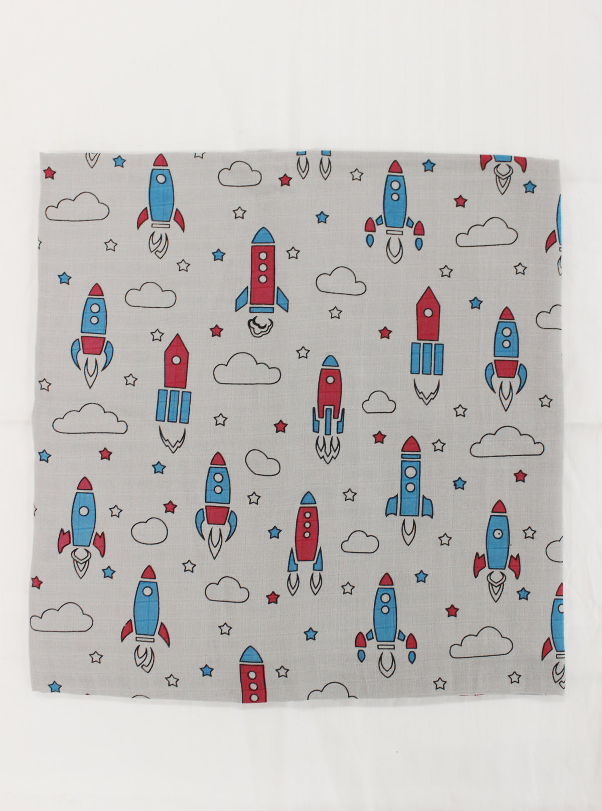 Big Muslin Towel - Grey Base Rocket