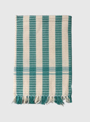 Cotton Towel - MK Sandal Green Stripe