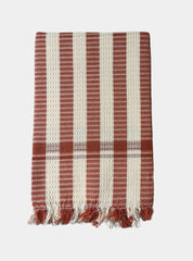 Cotton Towel - MK Sandal Red Stripe