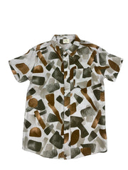 half sleeve shirt colour- Multicolour