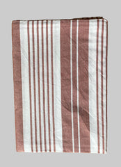 Bedsheet - white and brown