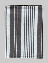 Bedsheet - white and black