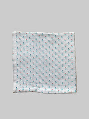 Big Muslin Towel - White Base flowers
