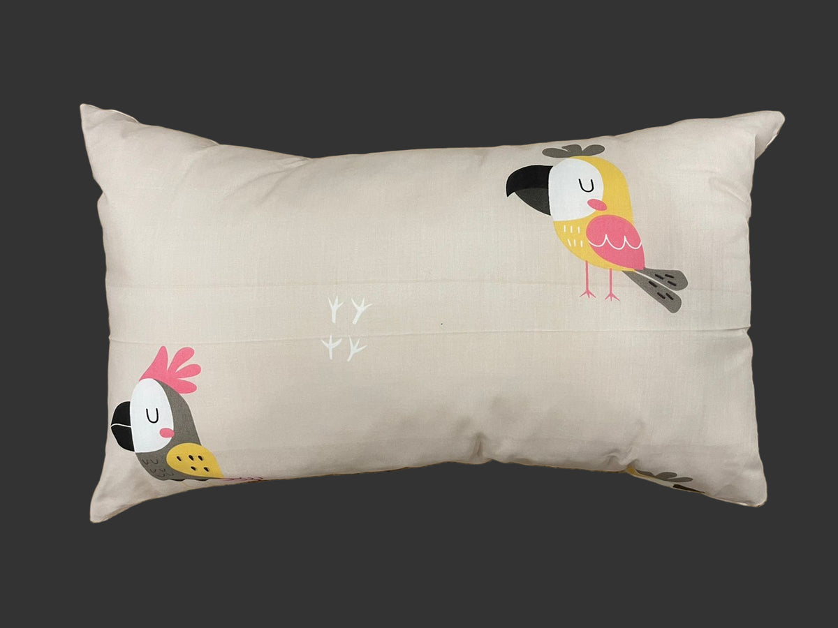 Pillow - Bird Cartoon Pattern