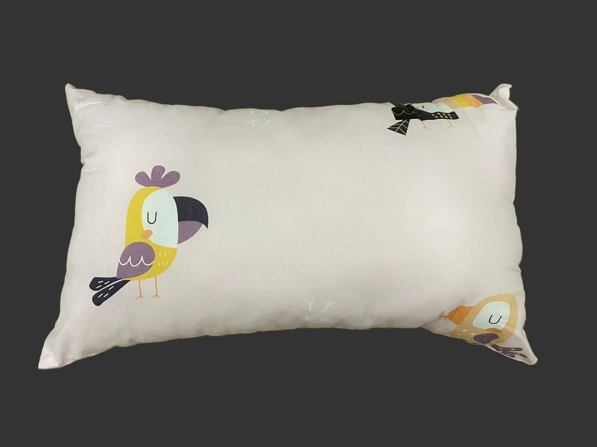 Pillow -Bird Cartoon Pattern
