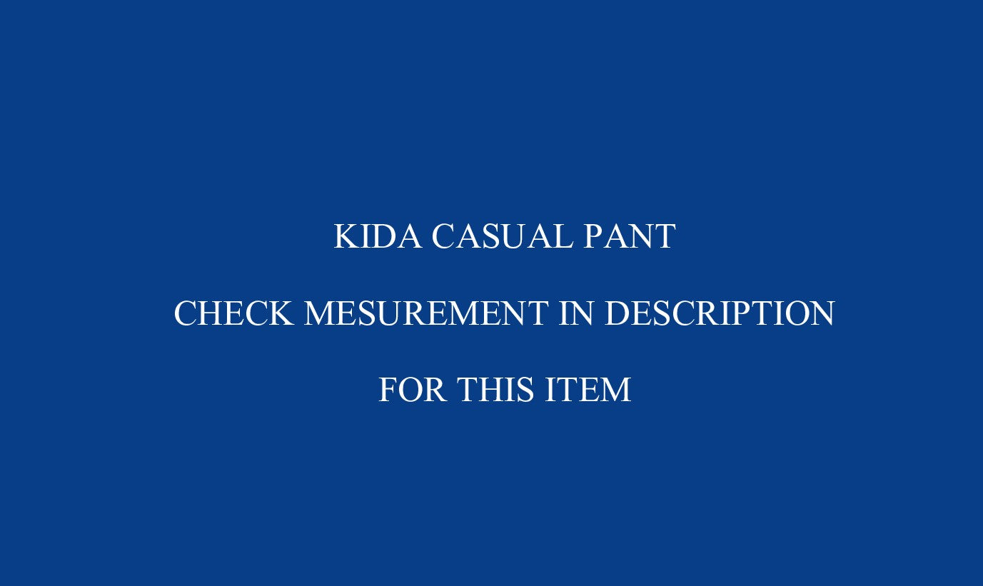 Kids Casual Pant (7-8 Years) - Red Spider