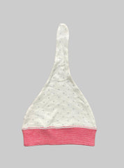 Kids Cap (0-3 Month) - Red stars