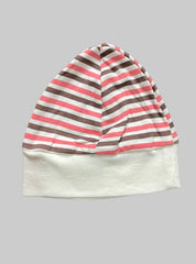 Kids Cap( 0 - 6 Month)- Multi Stripe