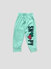 Kids Casual Pant - Green