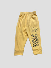 Kids Casual Pant - Yellow